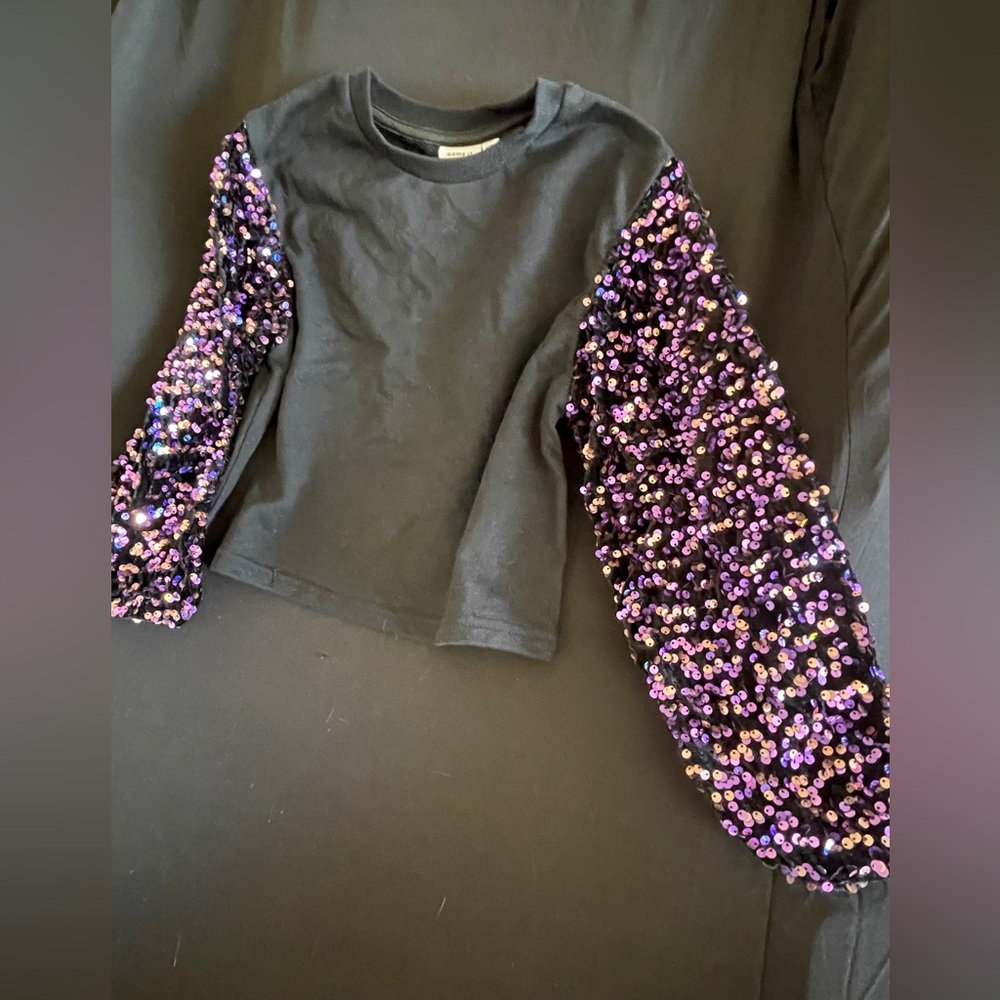 New cotton shine sweater girl size 8